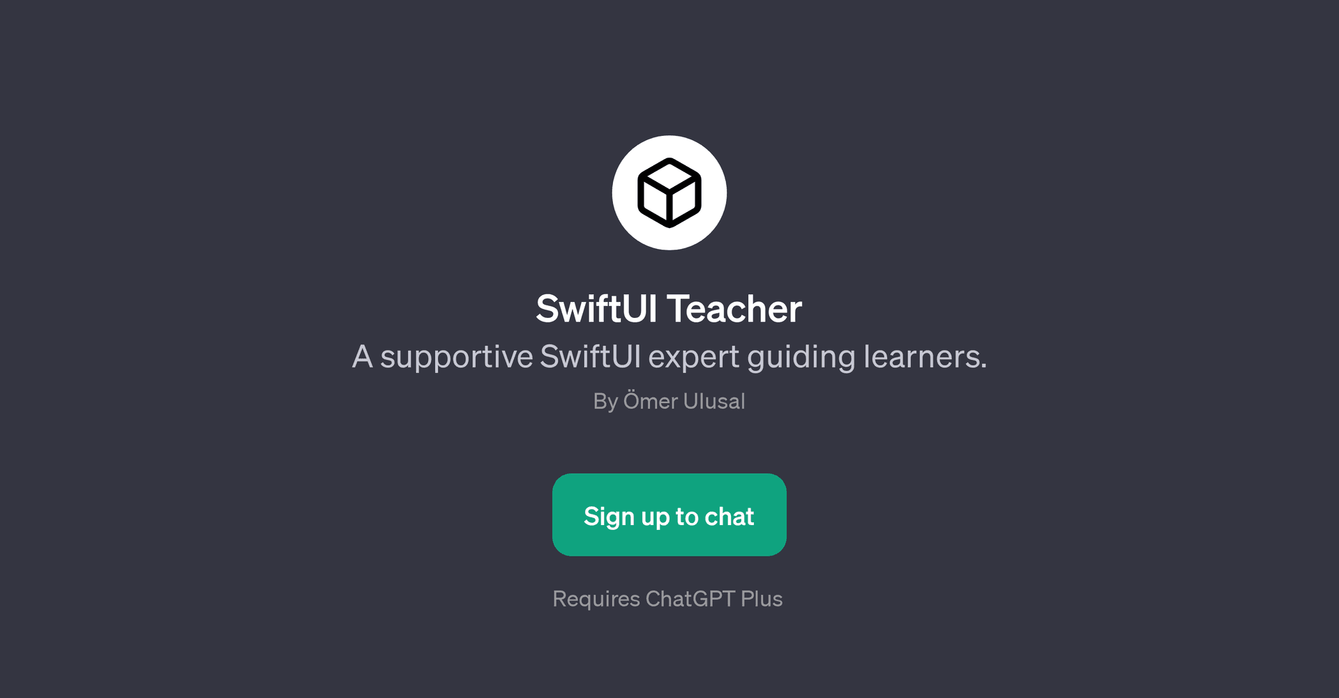 SwiftUI Teacher