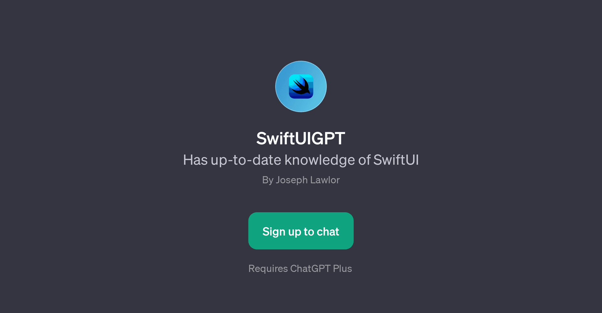 SwiftUIGPT
