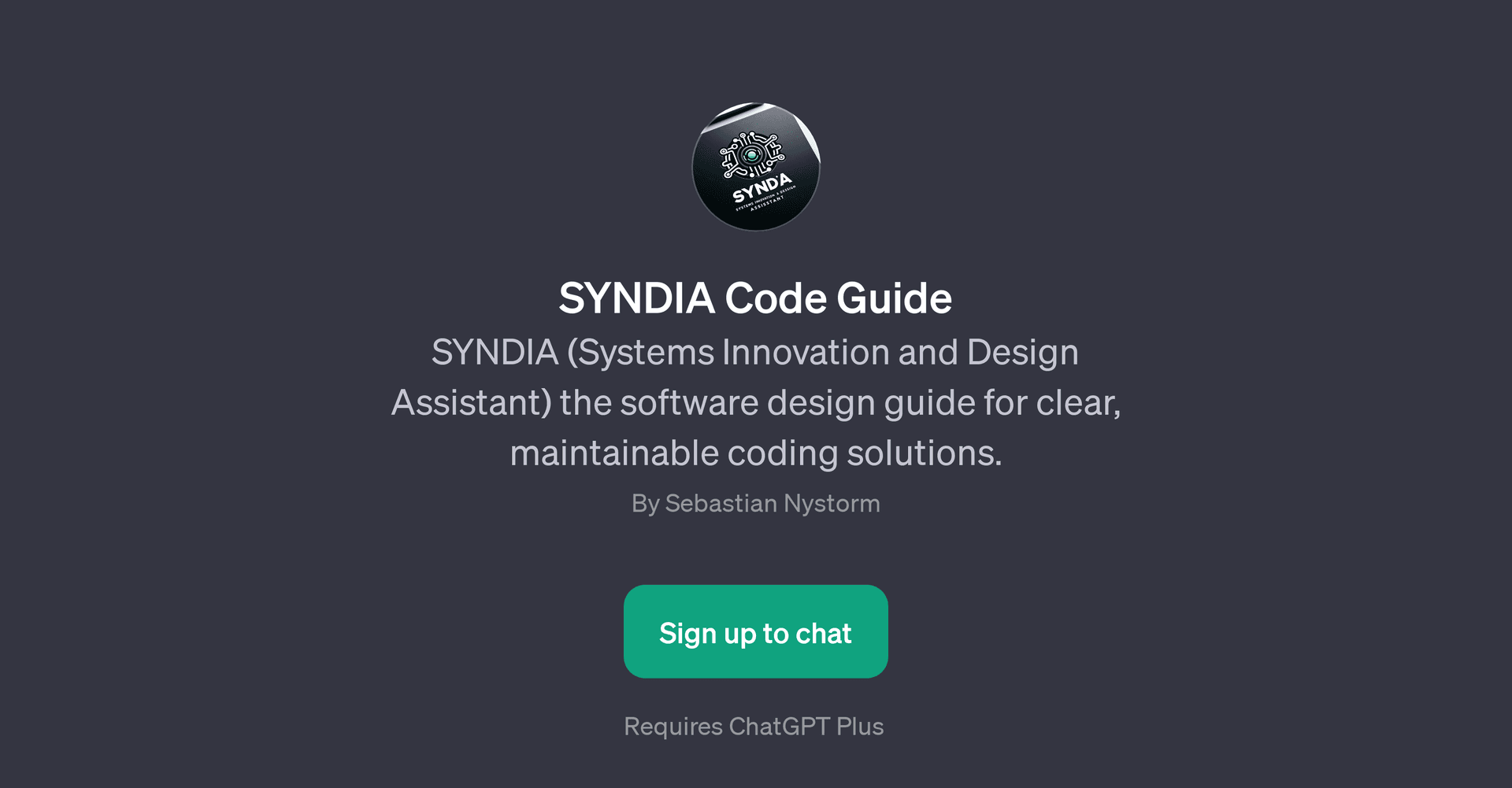 SYNDIA Code Guide
