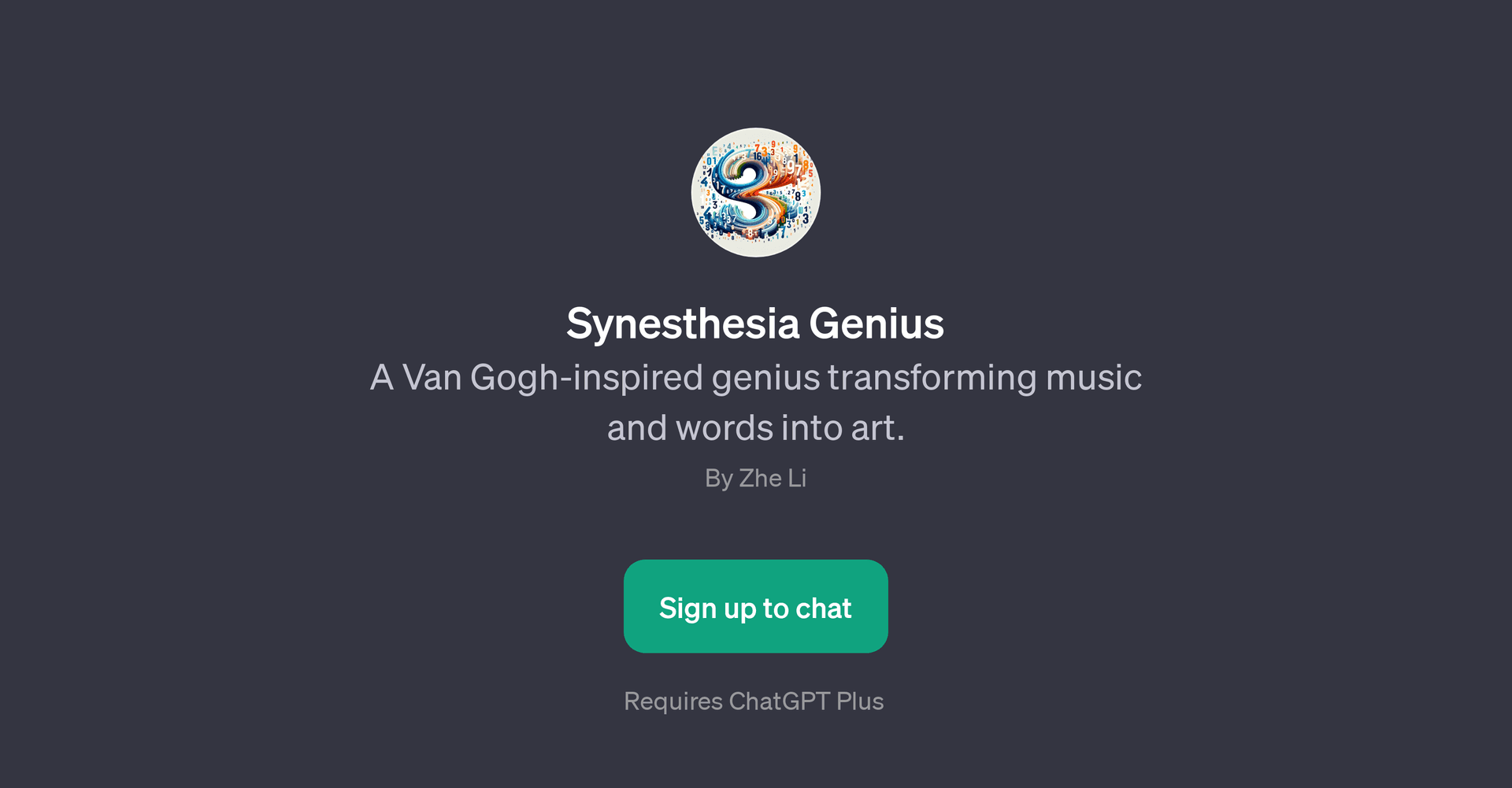 Synesthesia Genius