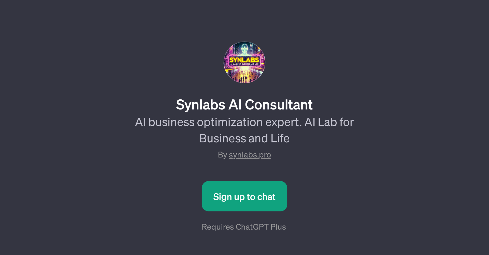 Synlabs AI Consultant