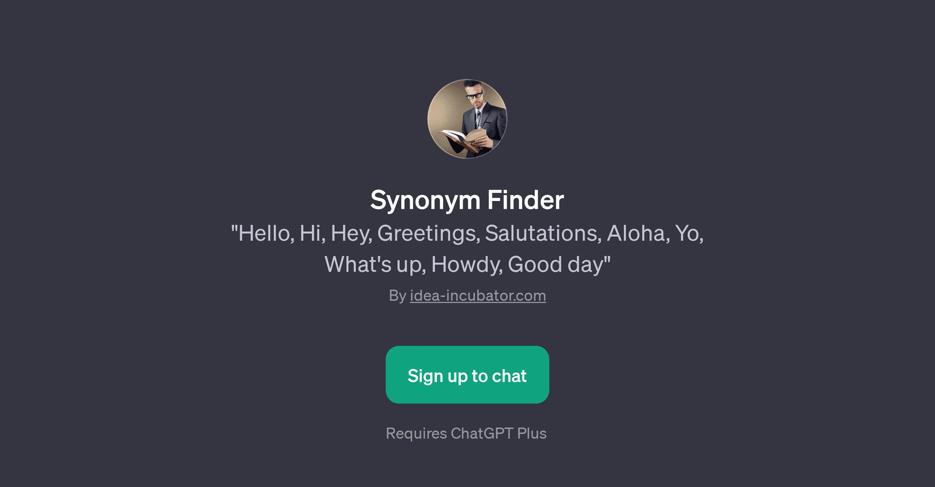 Synonym Finder