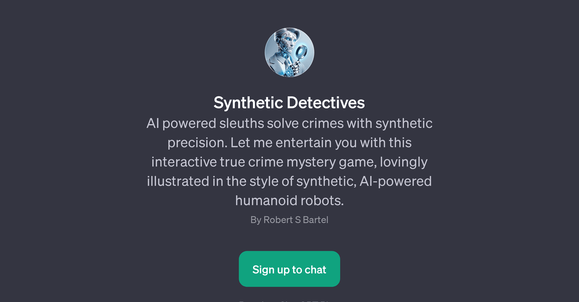 Synthetic Detectives