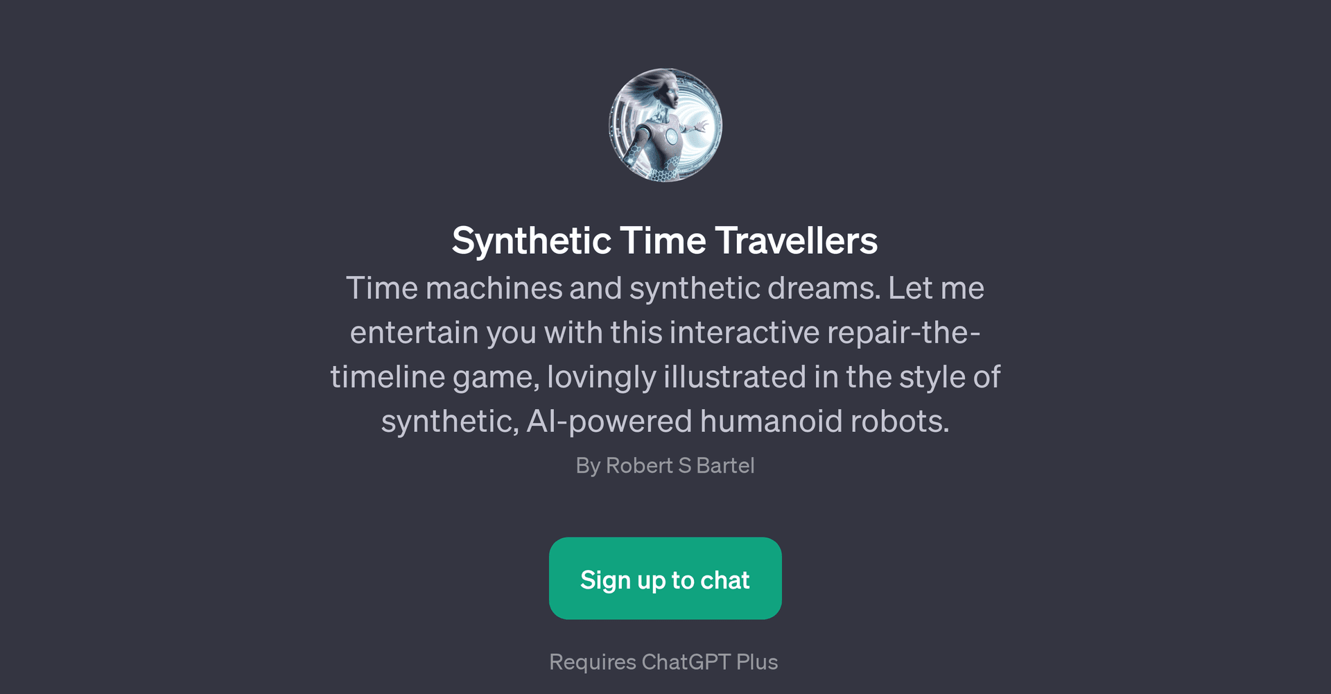 Synthetic Time Travellers