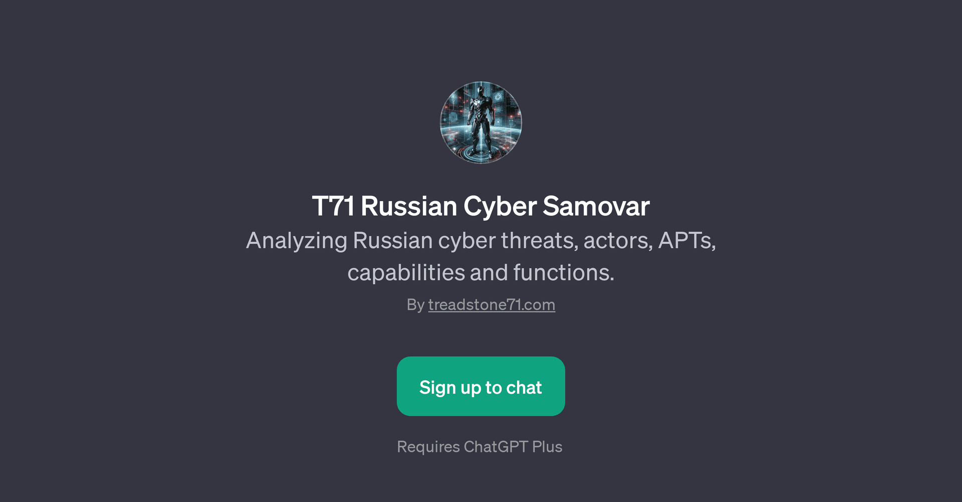 T71 Russian Cyber Samovar