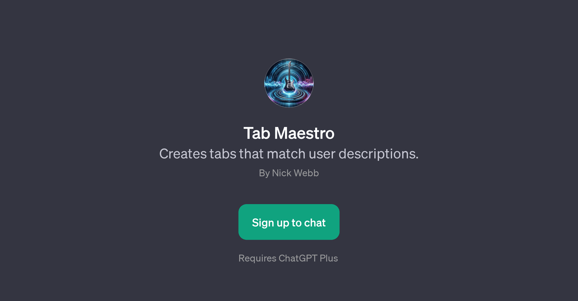 Tab Maestro