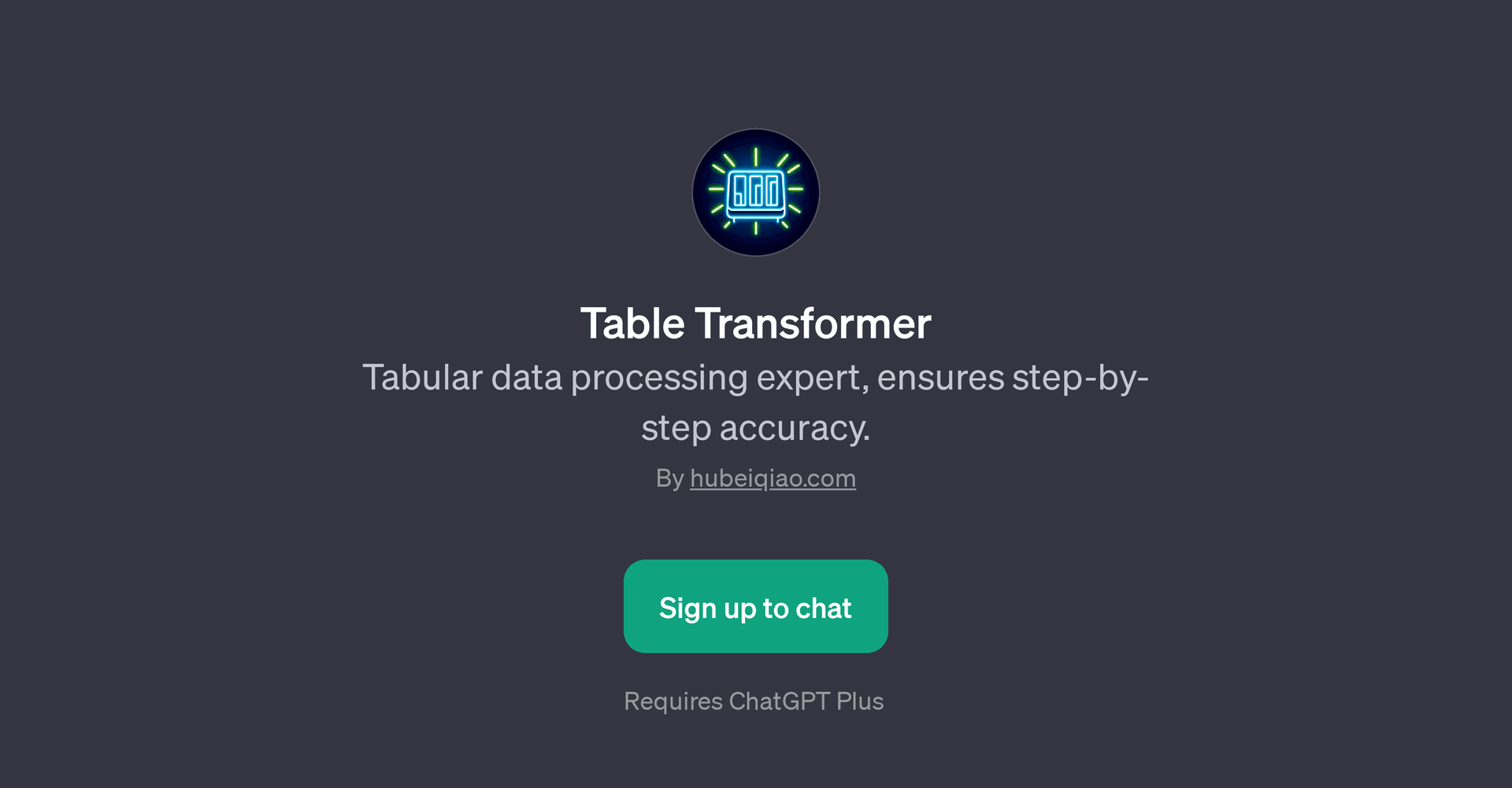 Table Transformer