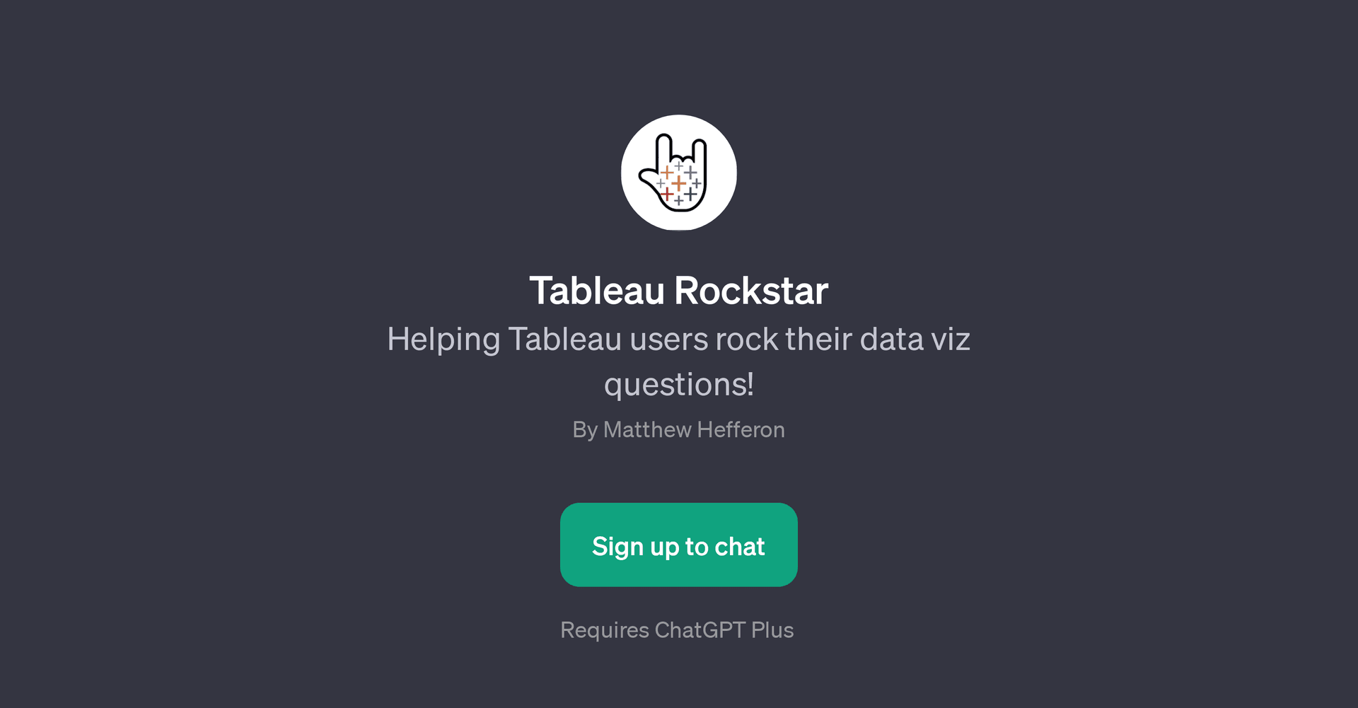 Tableau Rockstar