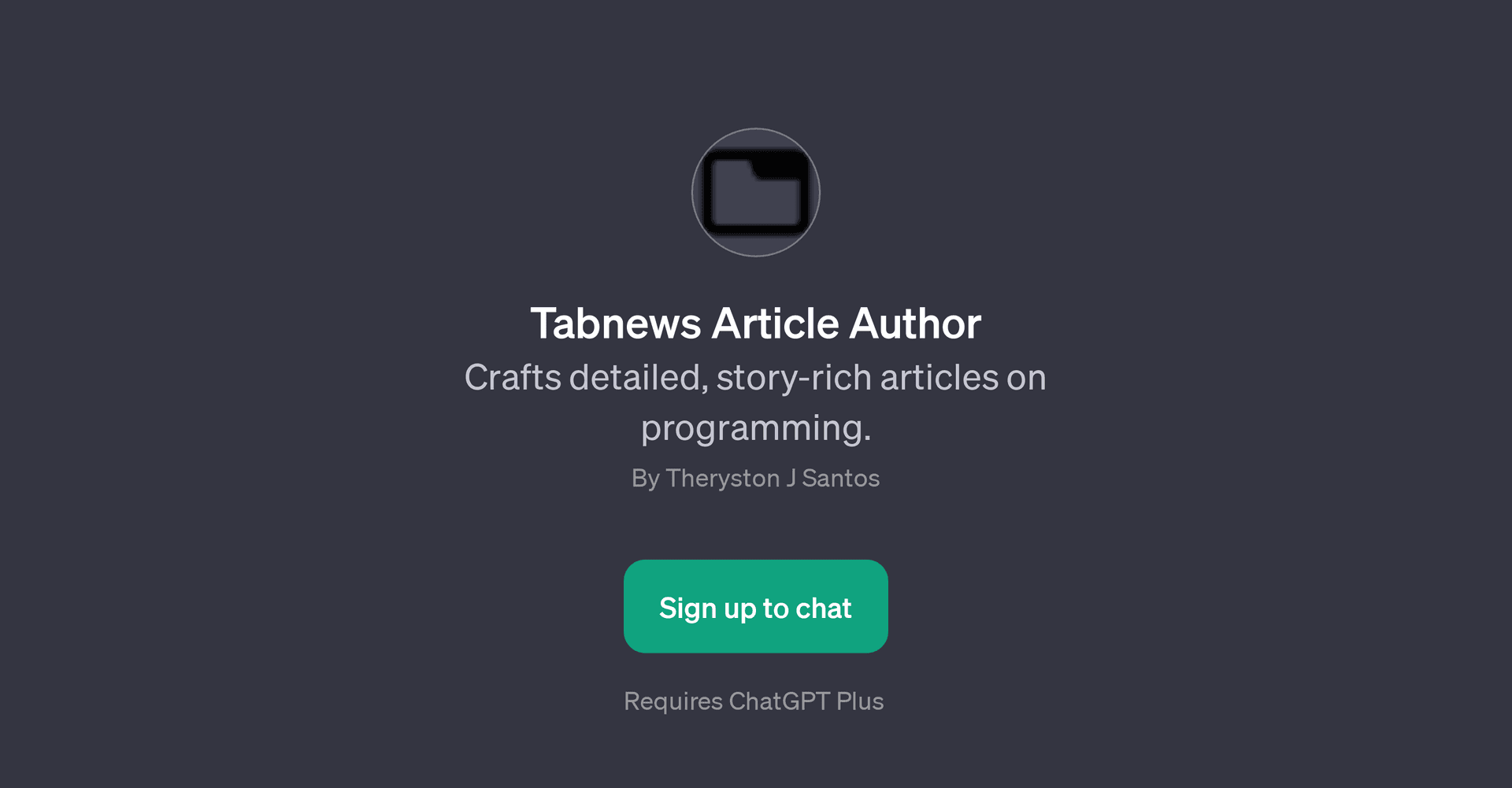 Tabnews Article Author