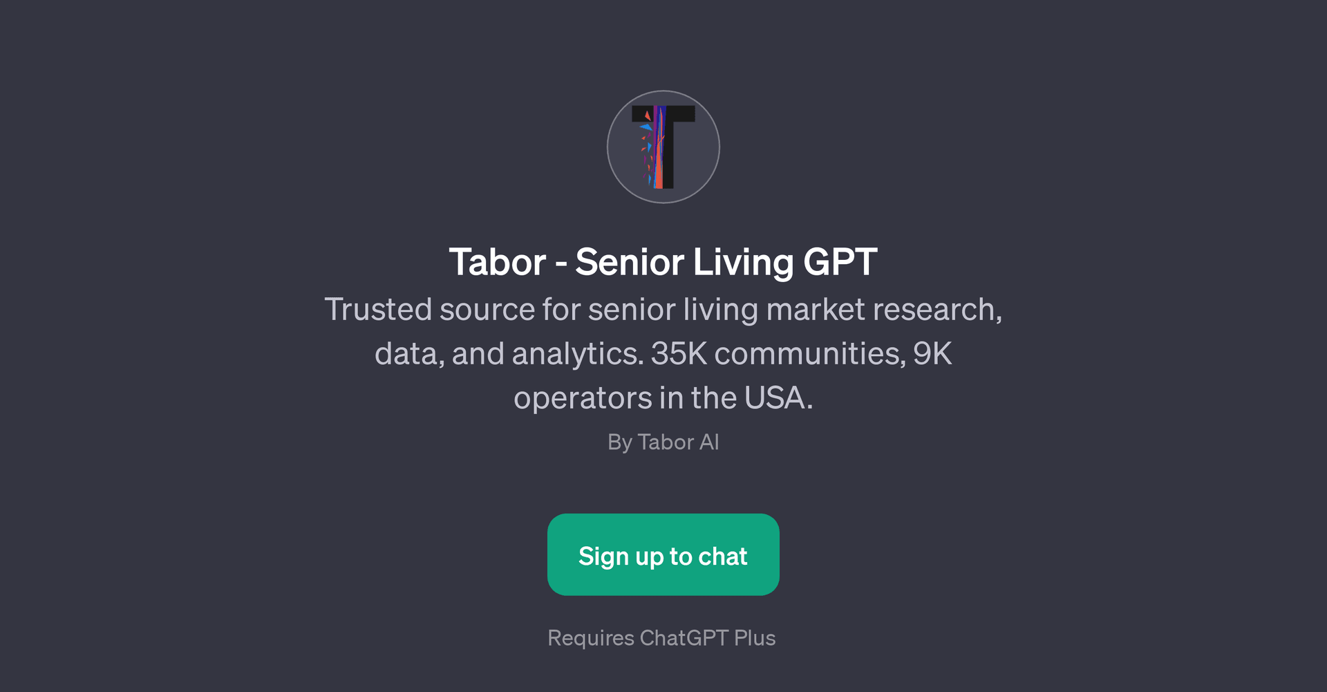 Tabor - Senior Living GPT