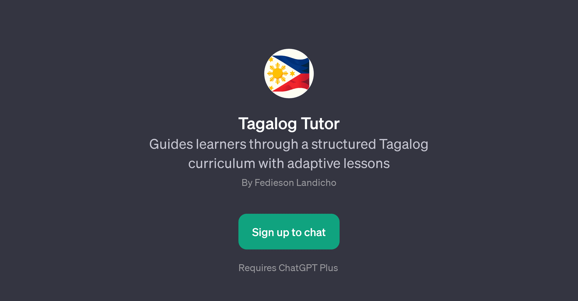 Tagalog Tutor