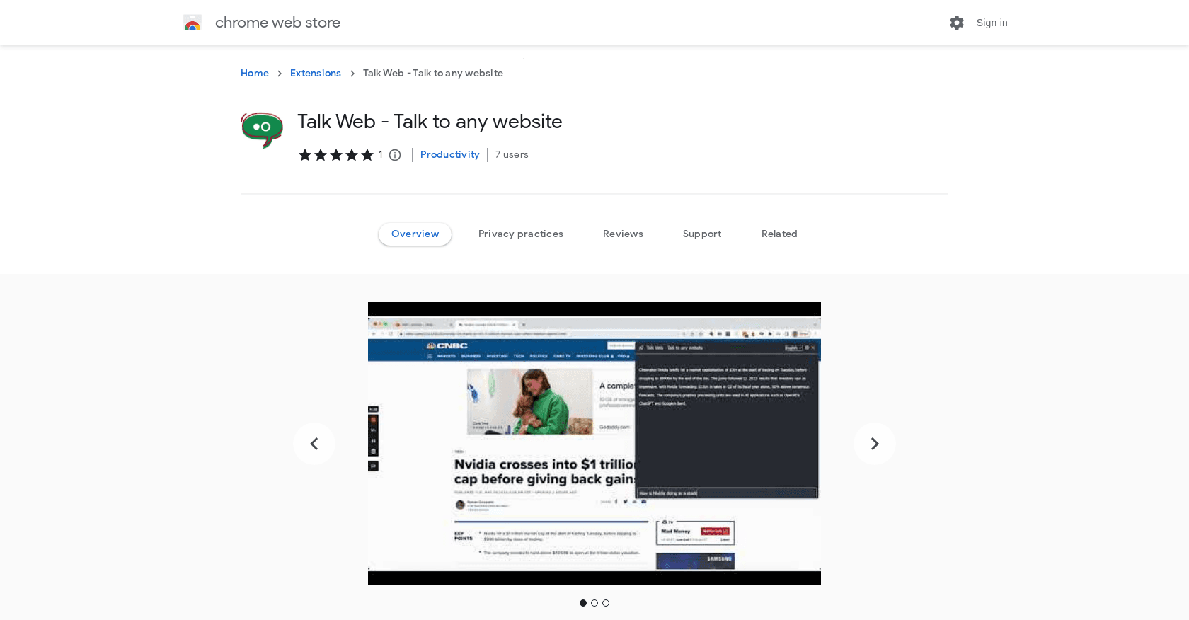 Talk Web