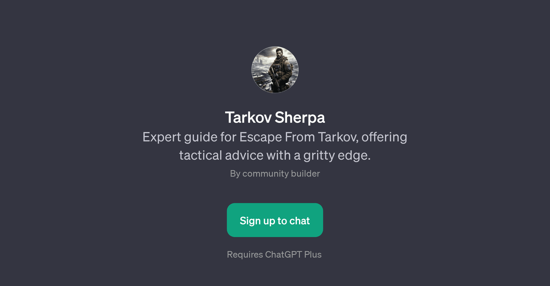 Tarkov Sherpa