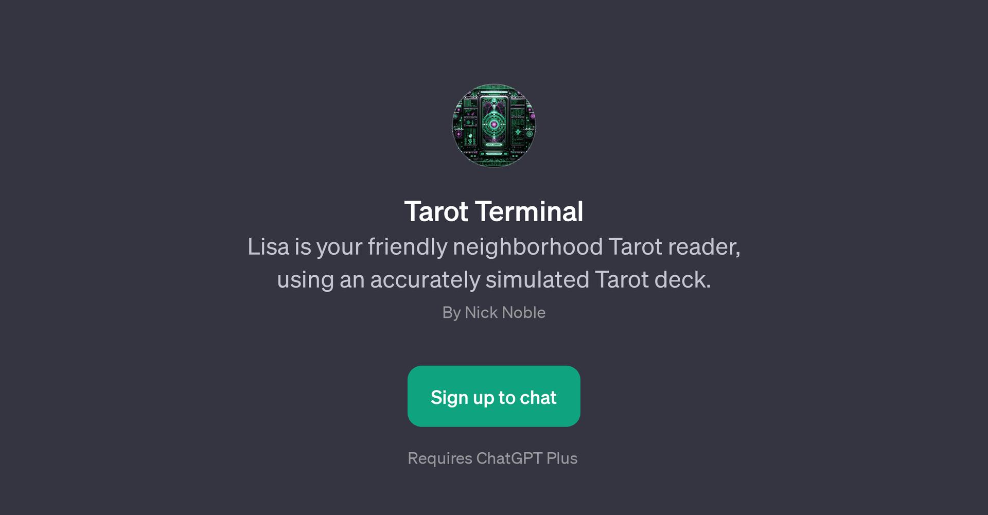 Tarot Terminal