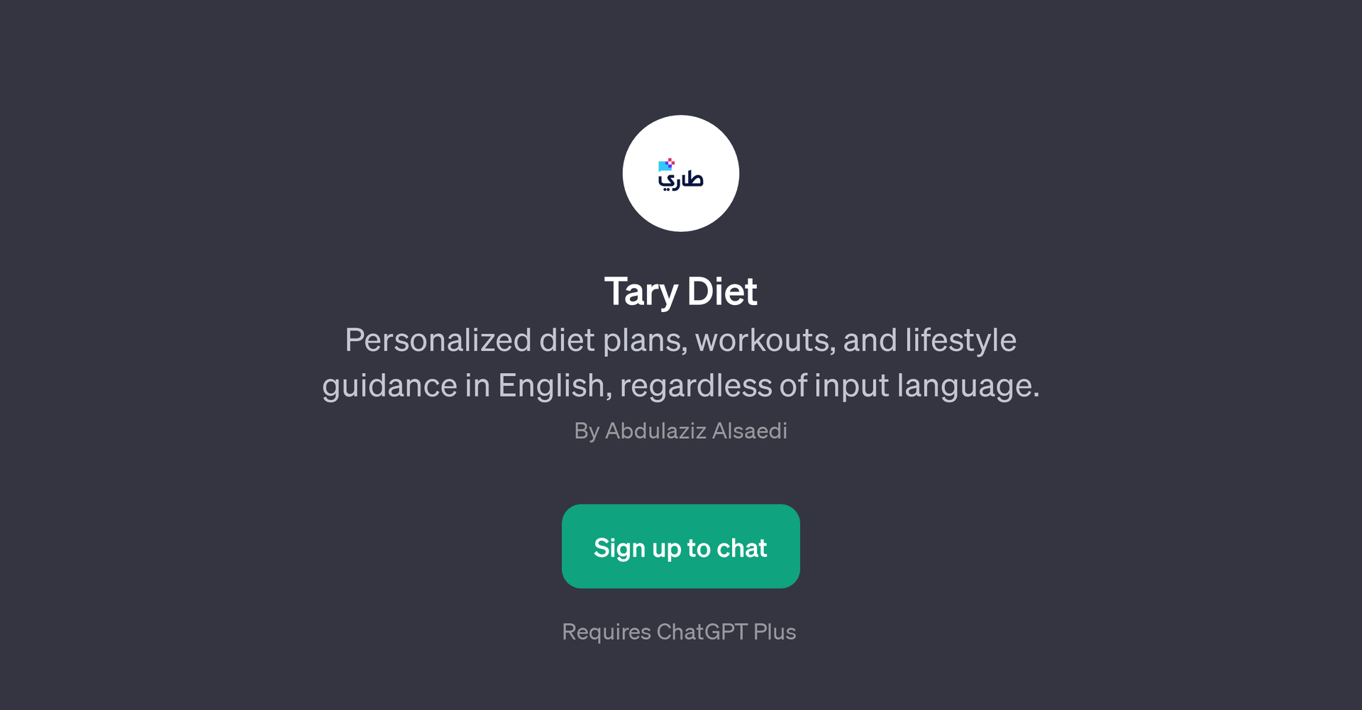 Tary Diet