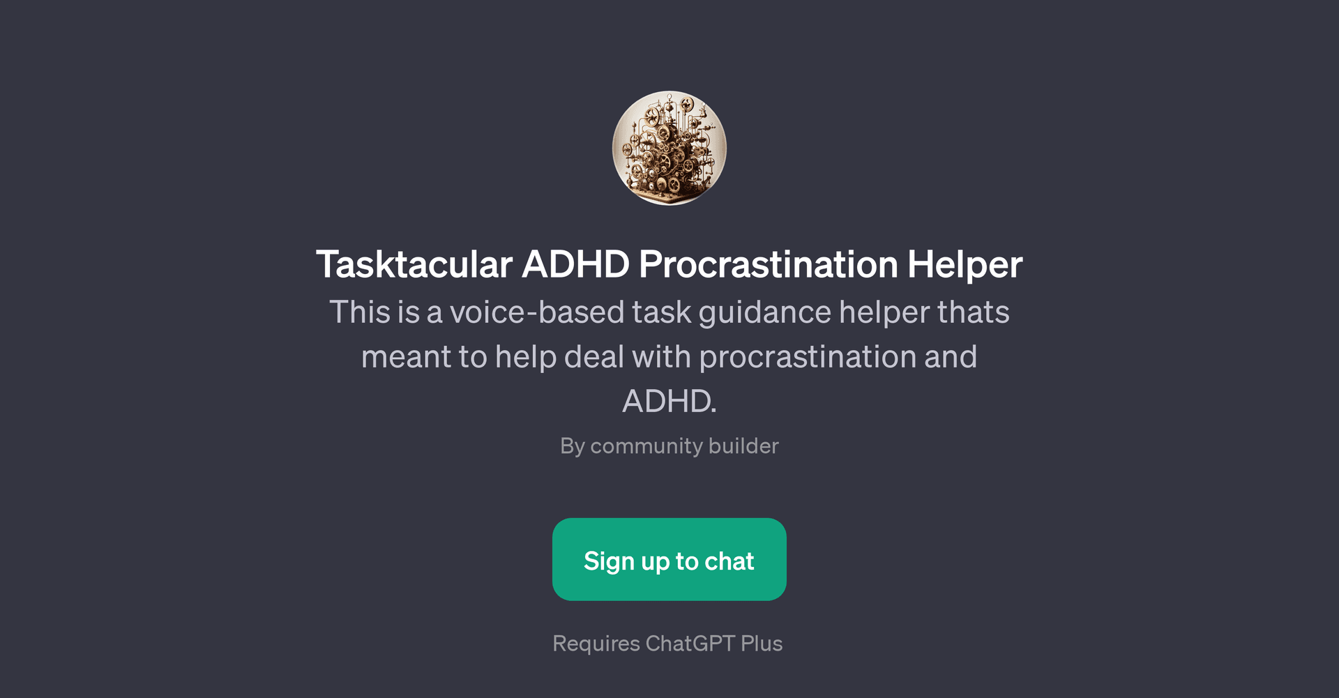 Tasktacular ADHD Procrastination Helper