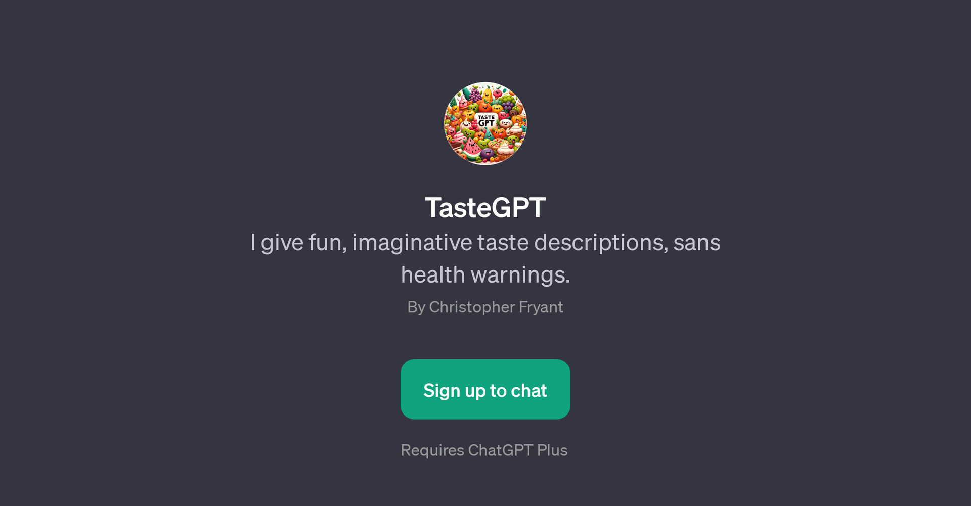 TasteGPT
