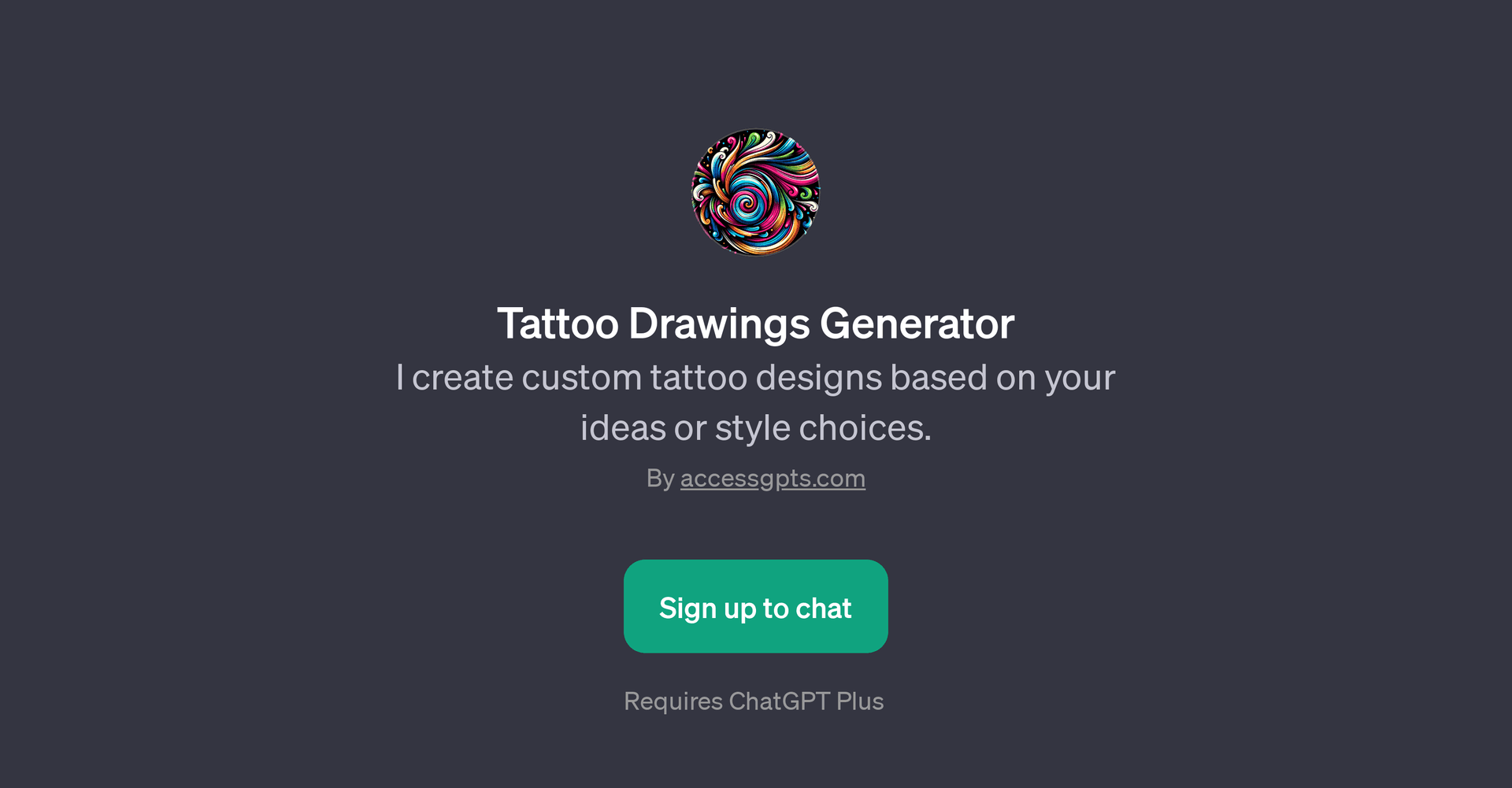 Tattoo Drawings Generator