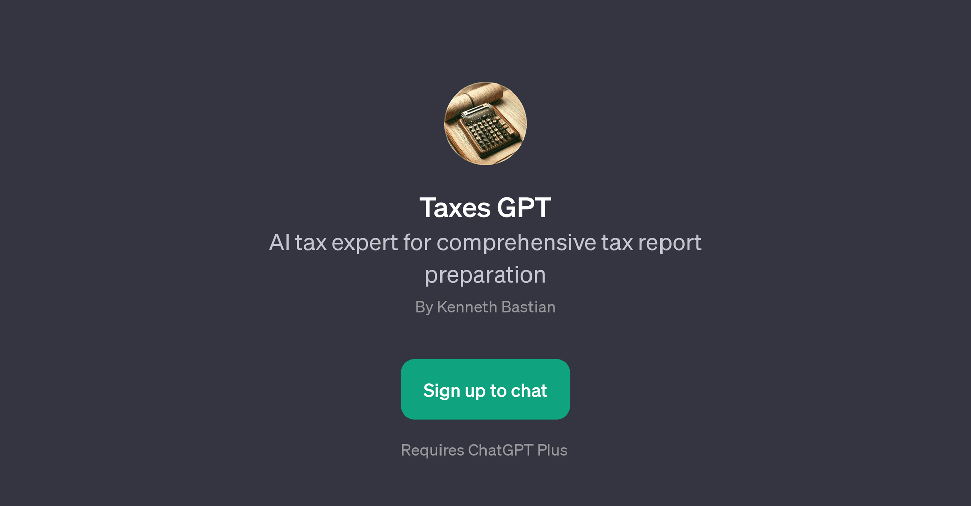 Taxes GPT