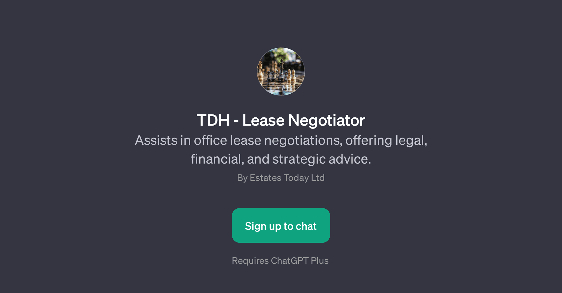 TDH - Lease Negotiator