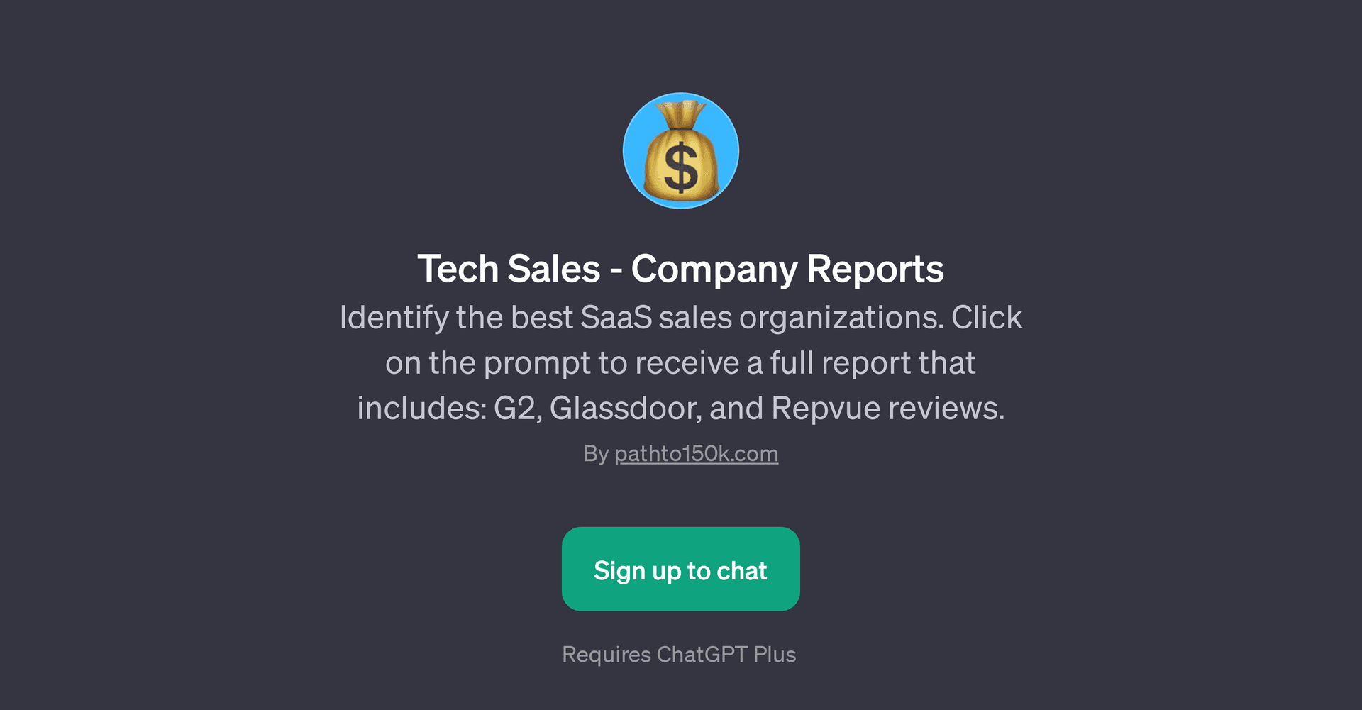 Tech Sales - Company Reports