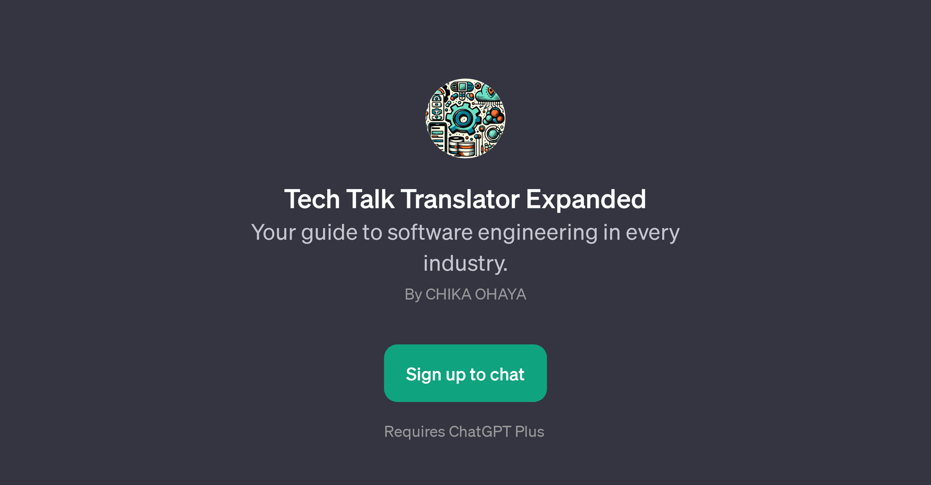 Tech Talk Translator Expanded