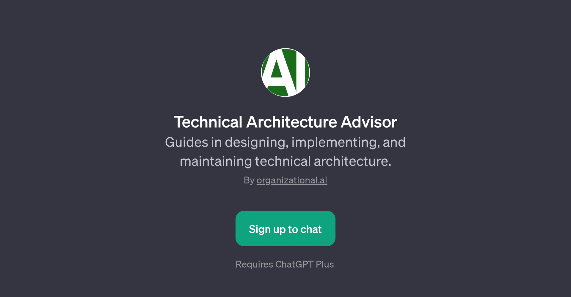 Technical Architecture Advisor