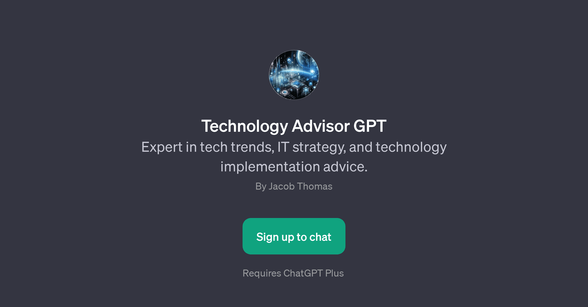 Technology Advisor GPT
