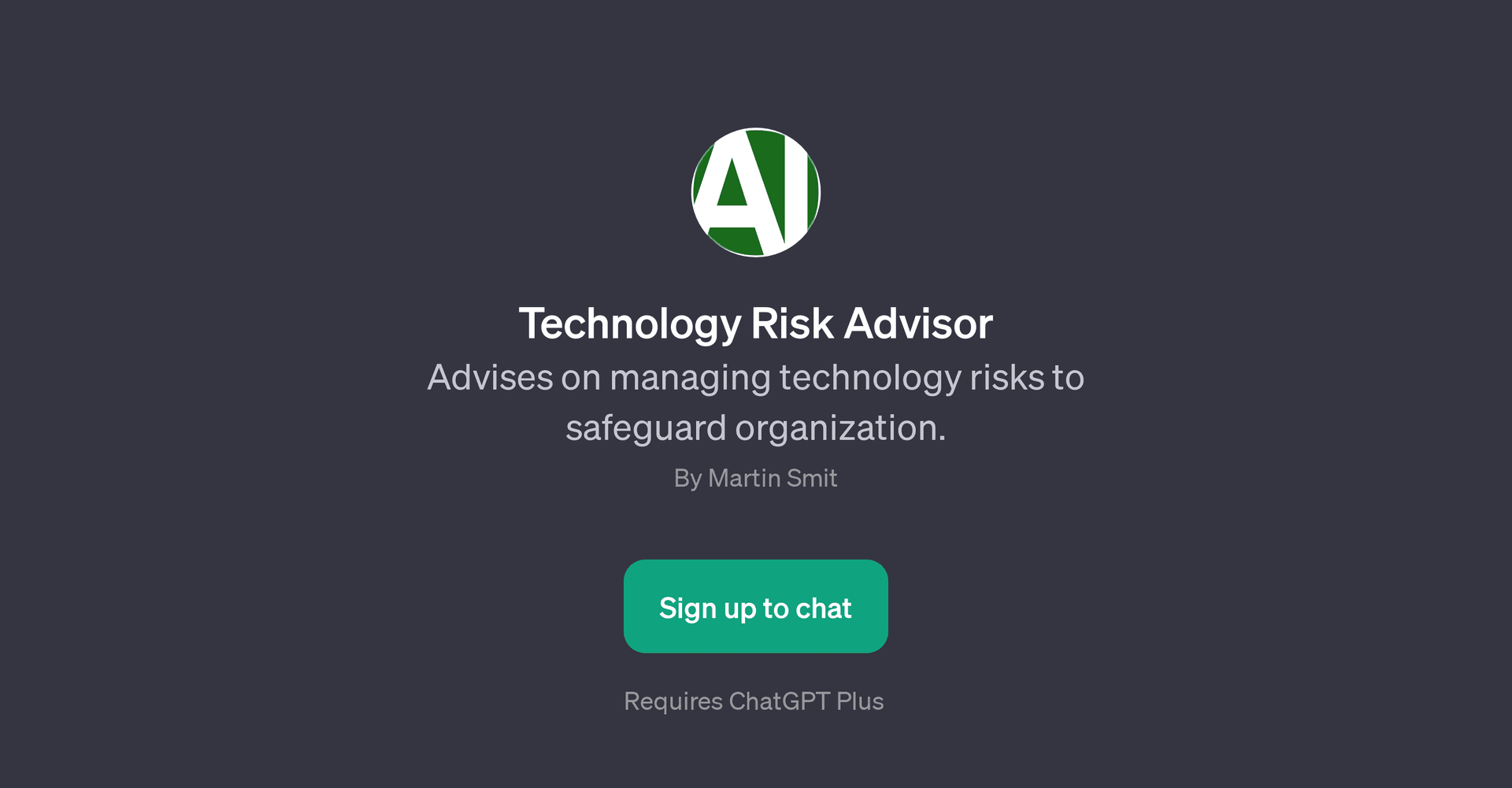 Technology Risk Advisor