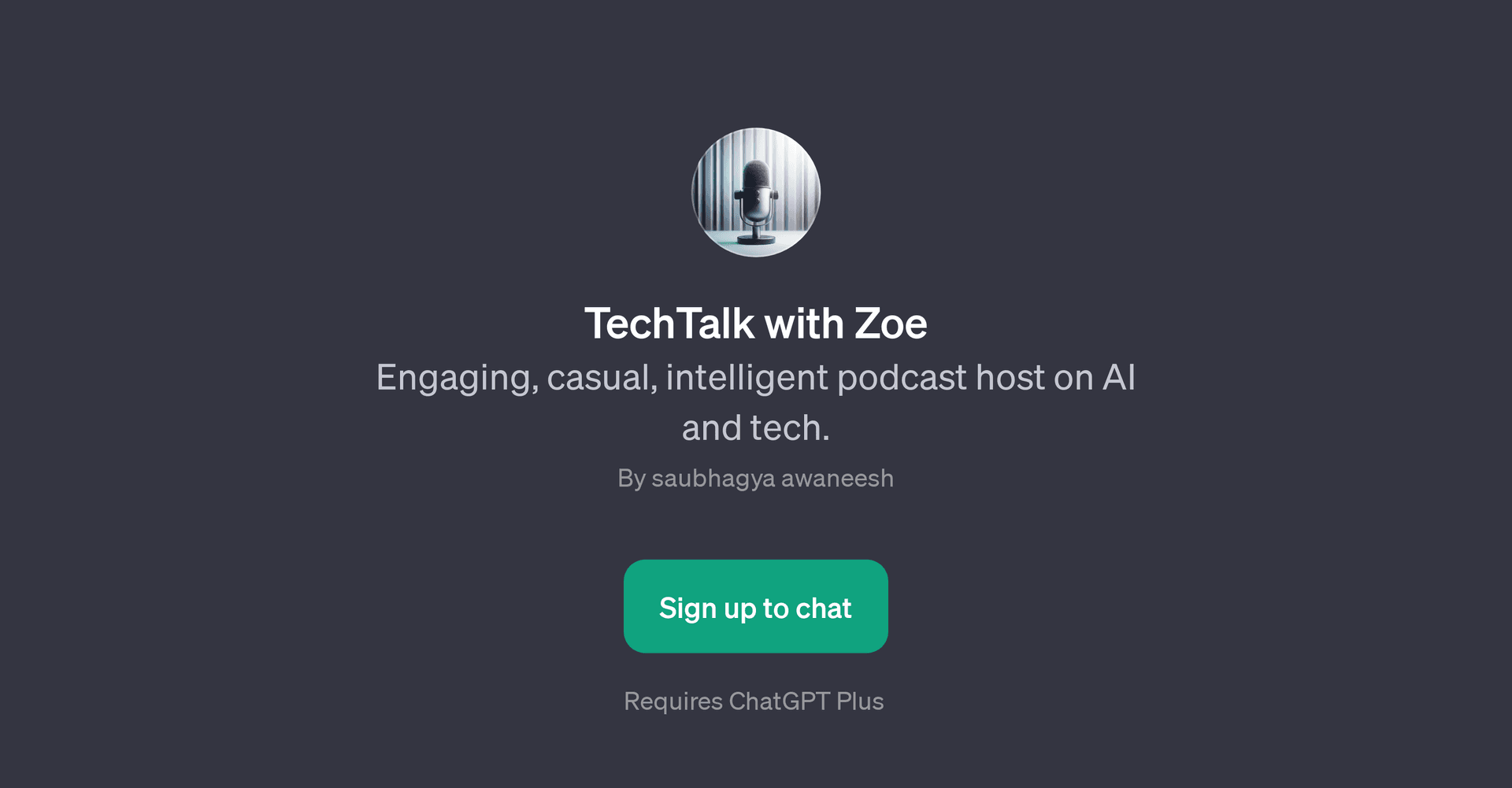 TechTalk with Zoe