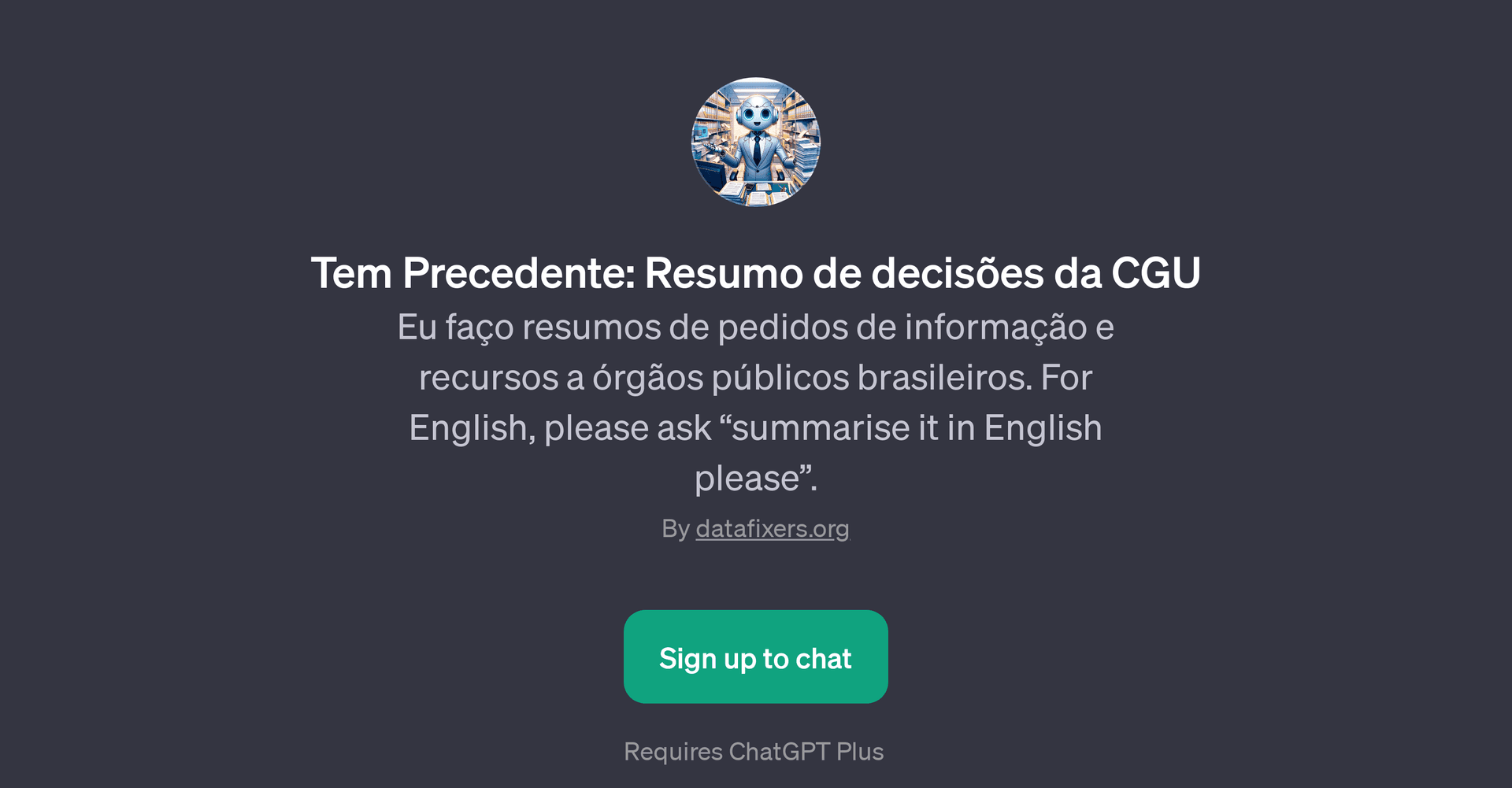 Tem Precedente