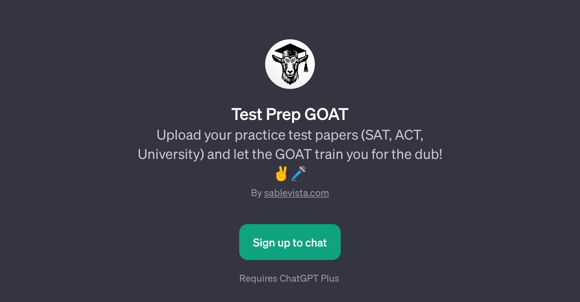 Test Prep GOAT