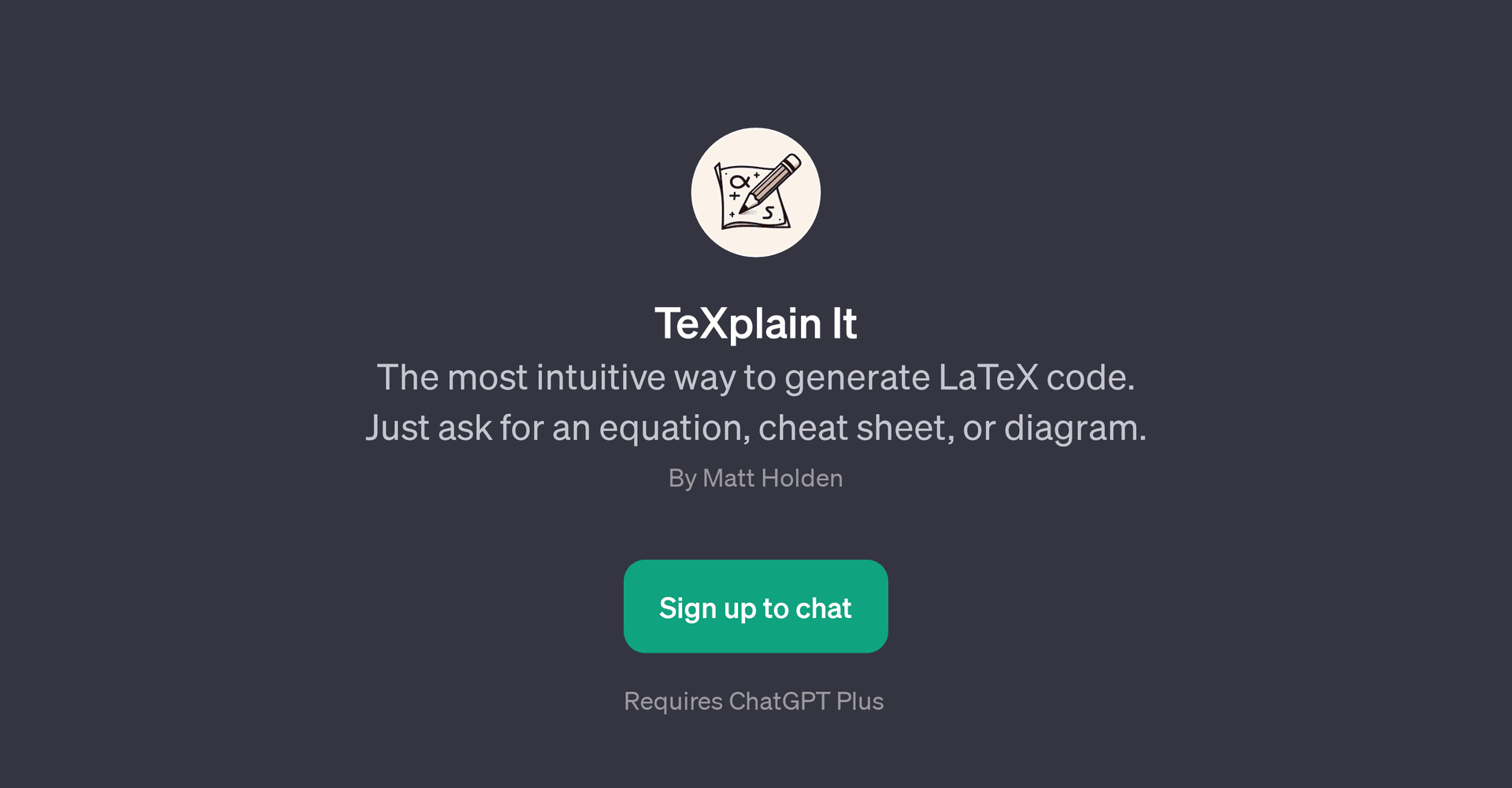 TeXplain It