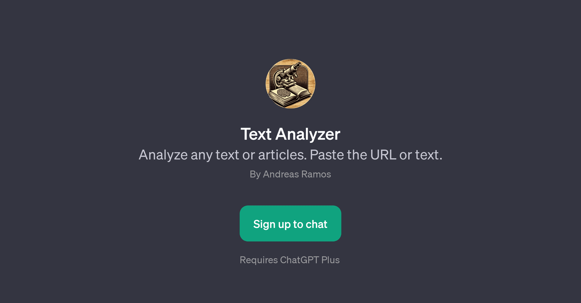Text Analyzer