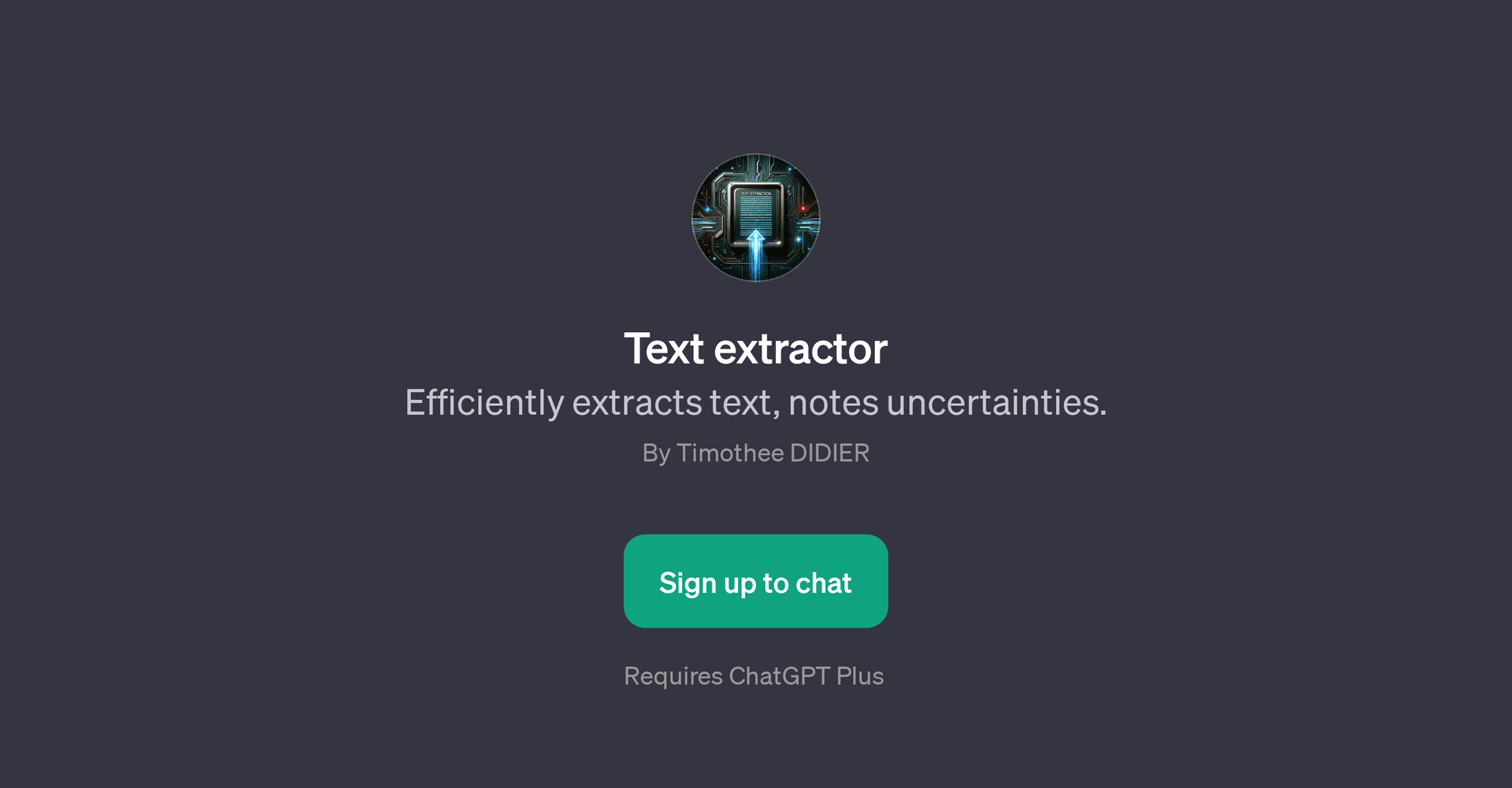 Text Extractor