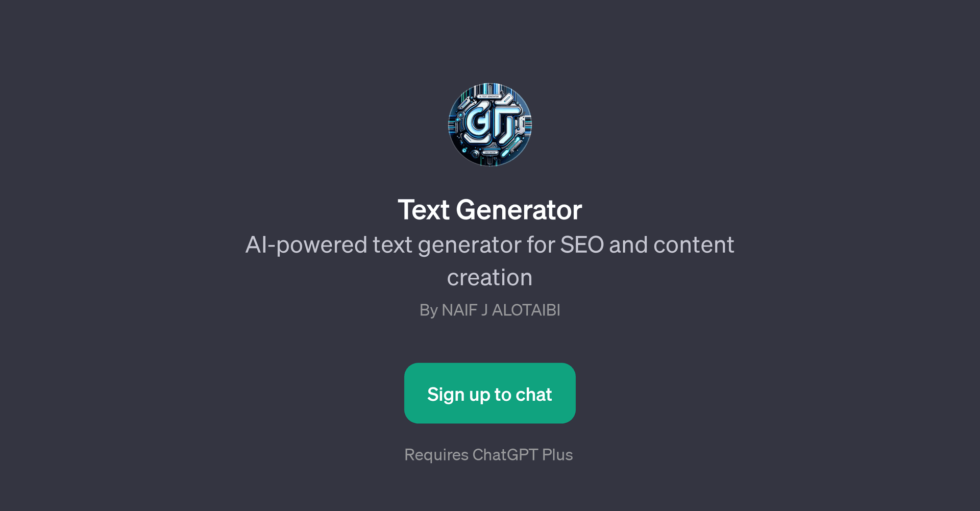 Text Generator