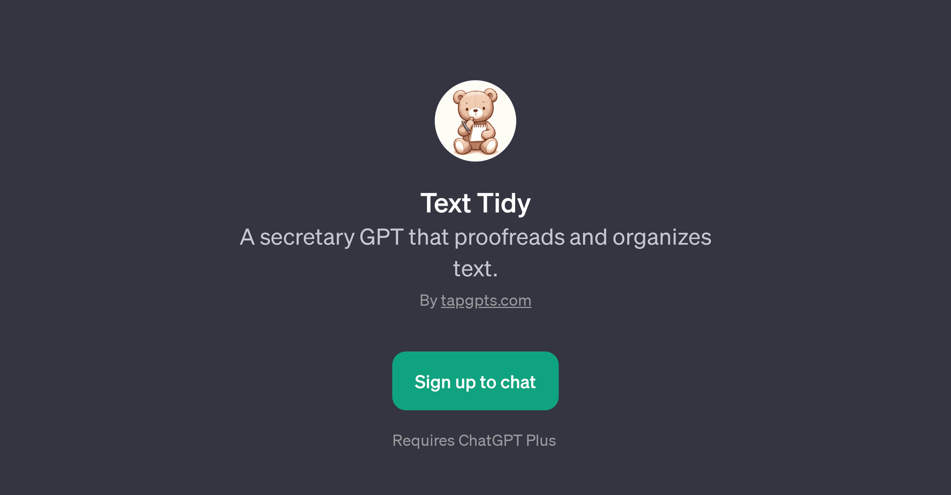 Text Tidy