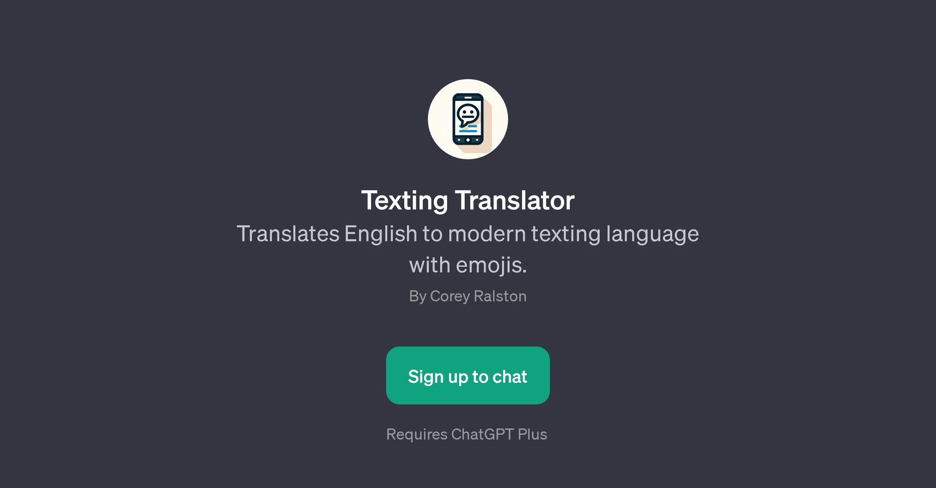Texting Translator