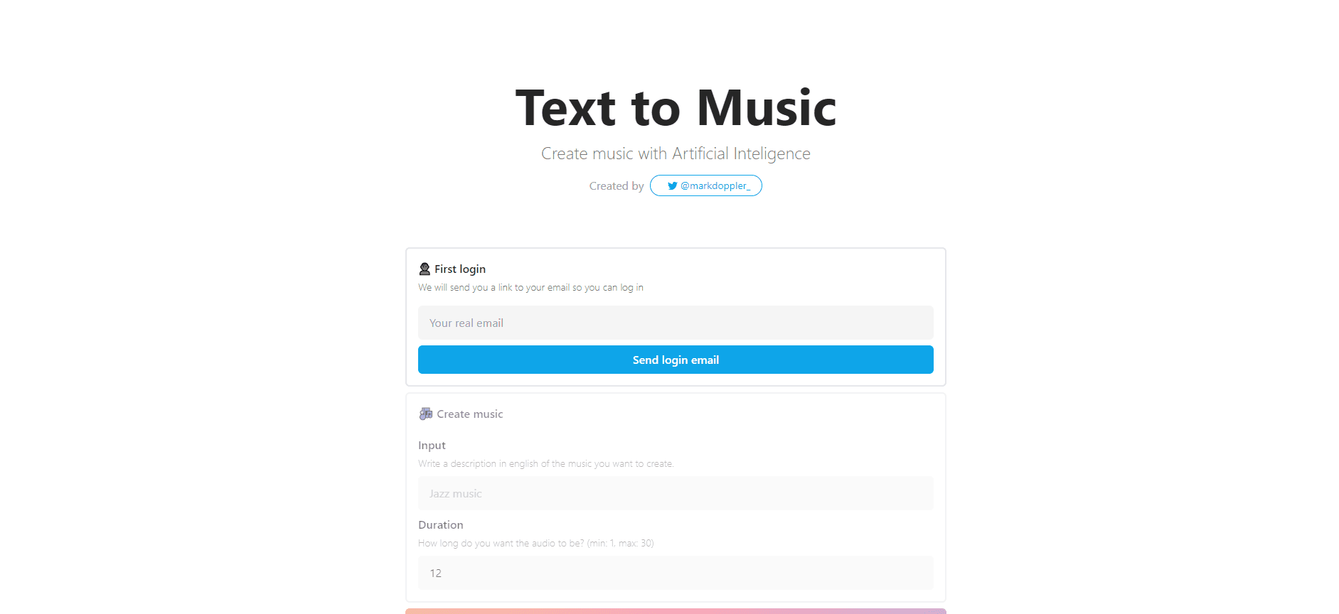 Texttomusic