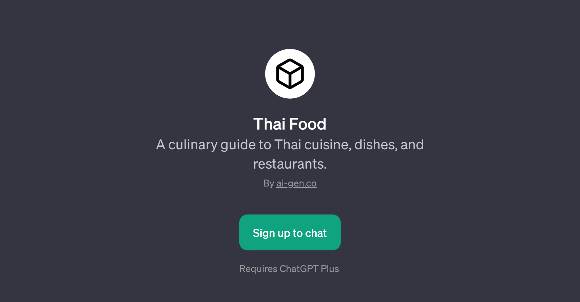 Thai Food