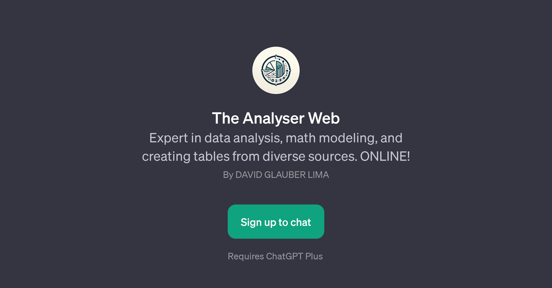 The Analyser Web
