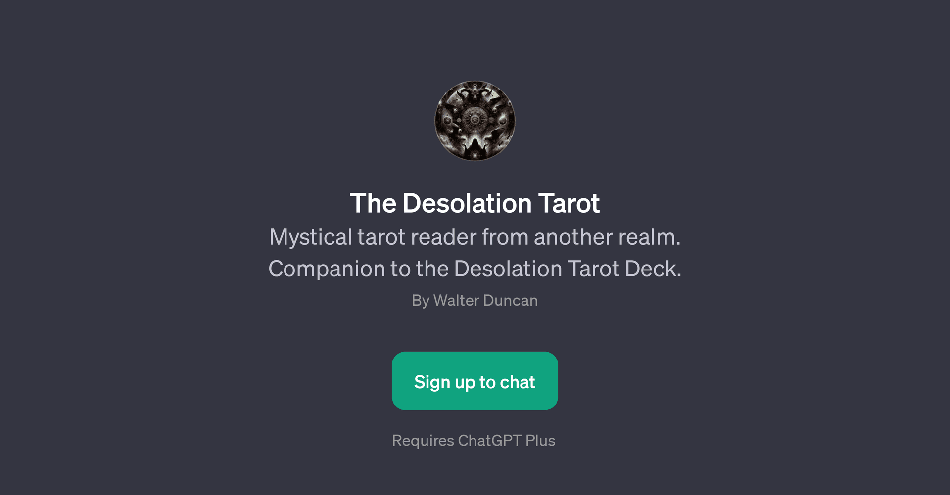 The Desolation Tarot