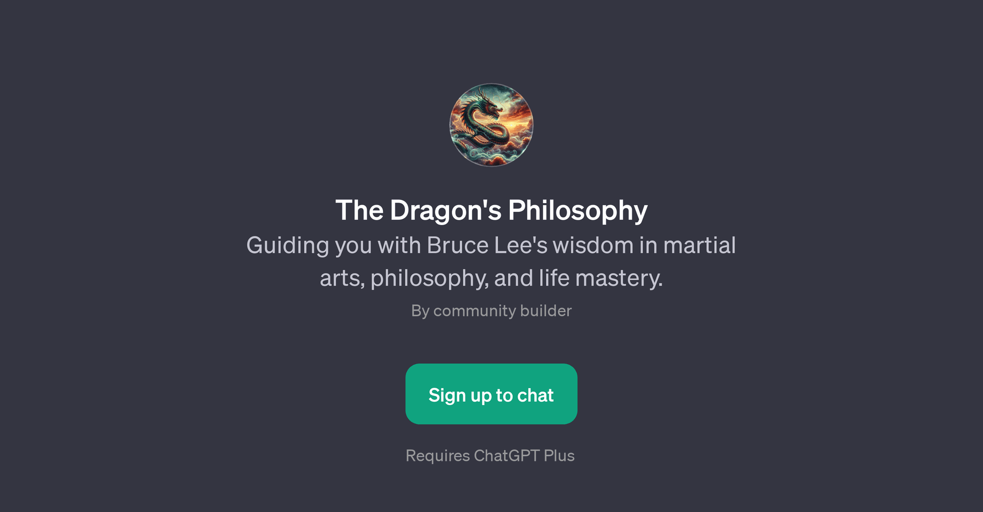 The Dragon's Philosophy