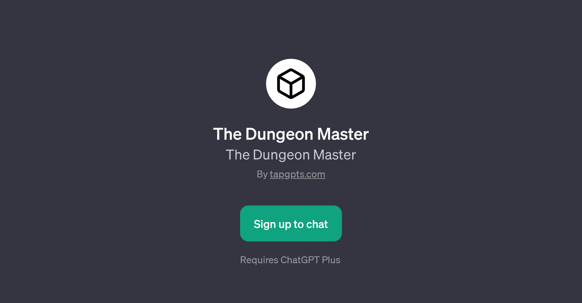 The Dungeon Master