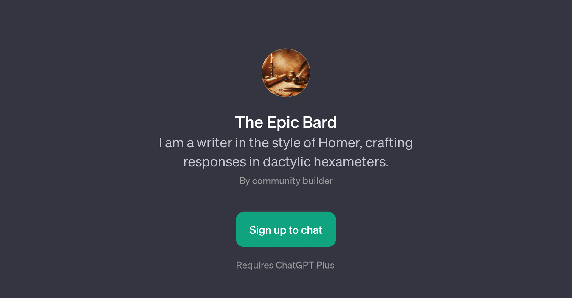 The Epic Bard