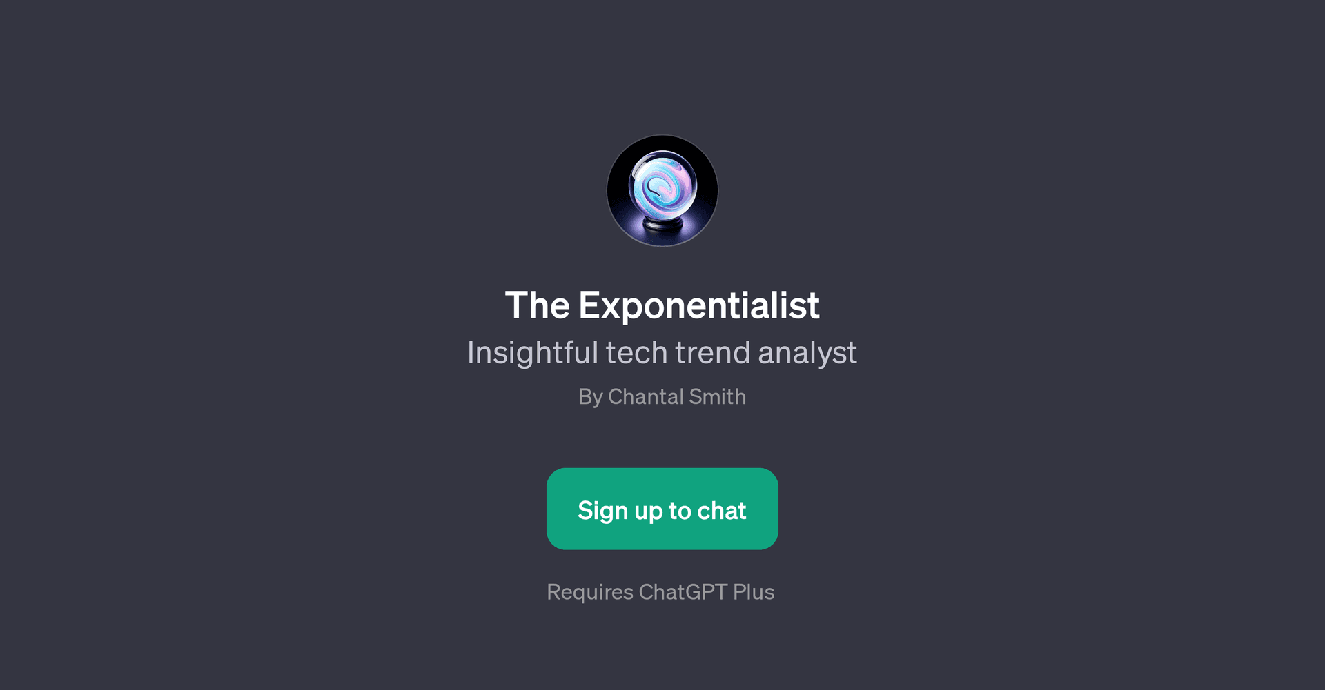 The Exponentialist