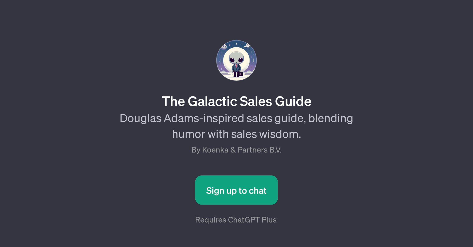 The Galactic Sales Guide