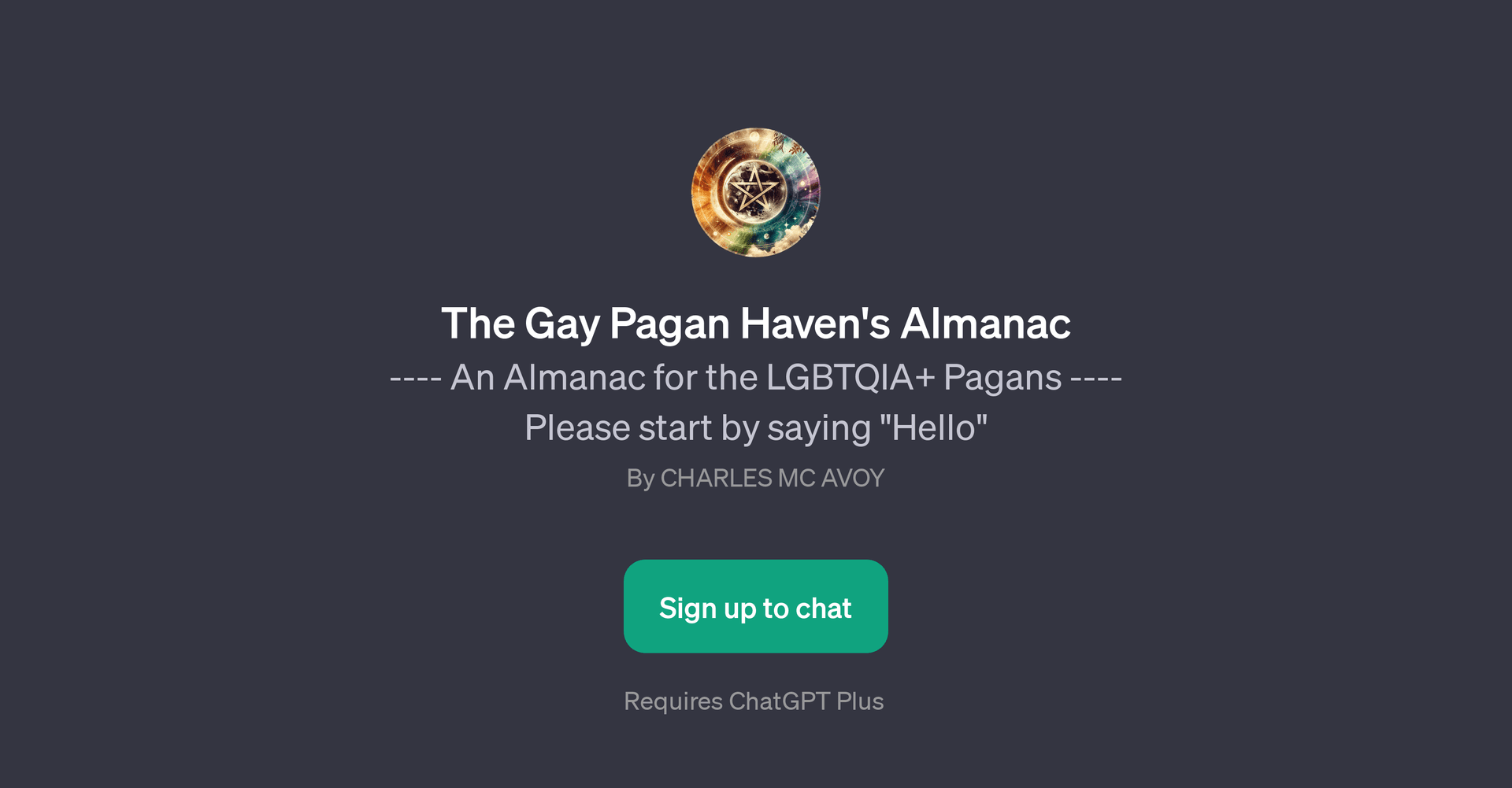The Gay Pagan Haven's Almanac