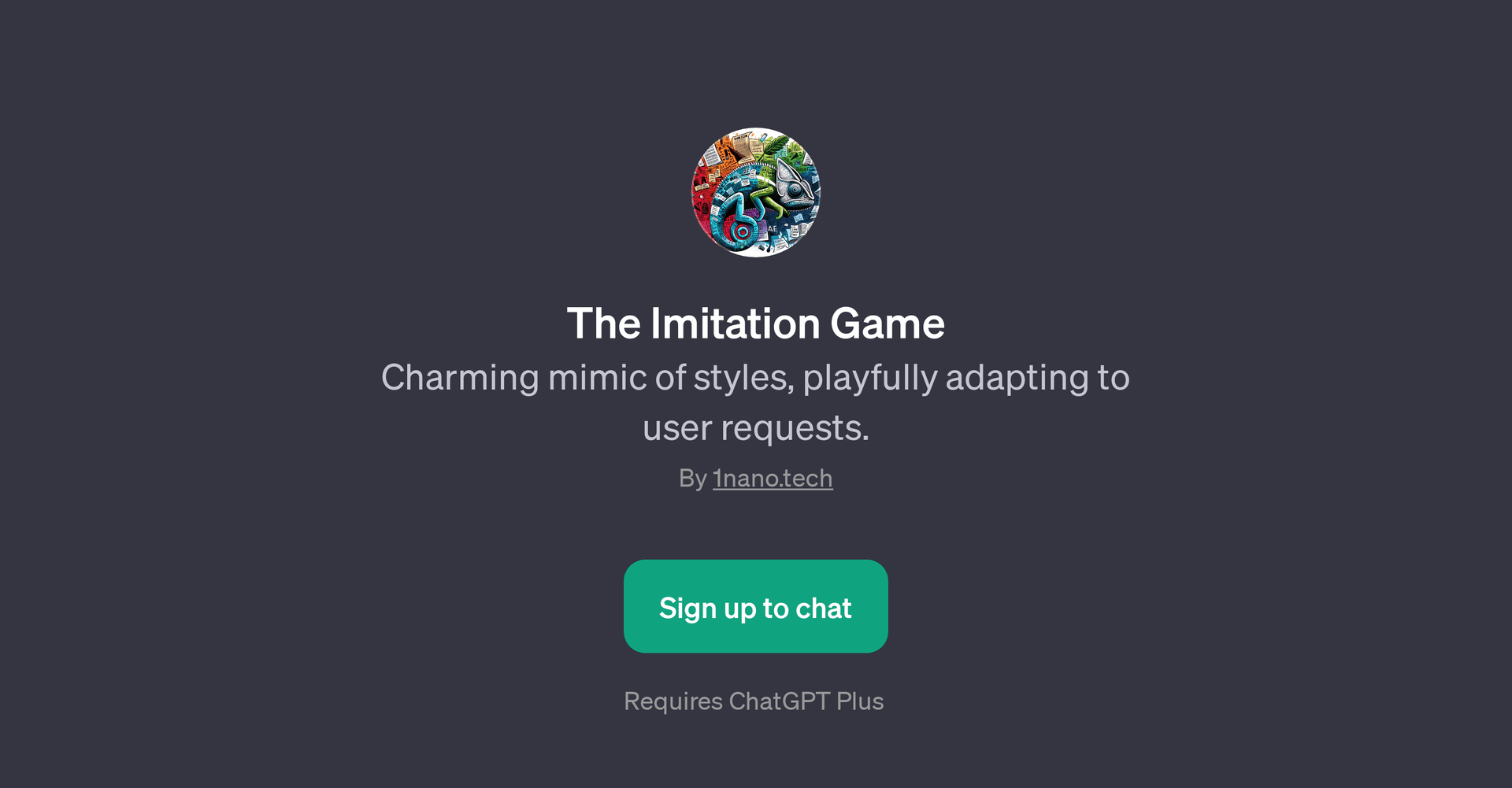 The Imitation Game