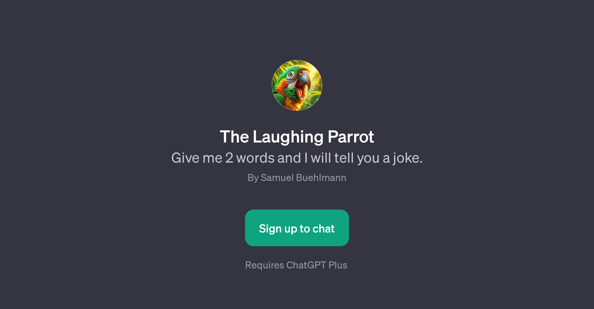 The Laughing Parrot